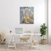 Stupell Industries Modern Blue Brushed Sitting Nude Canvas Art - 3 of 4