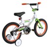 Titan Bikes Champions 16-Inch Boys BMX Bike with Training Wheels, White - image 3 of 4