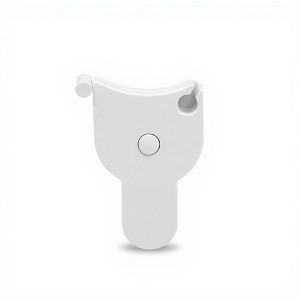 Anna-Kaci Body Measuring Tape with Retractable Soft Tape and Auto-Lock Design for Accurate Body, Waist, and Arm Measurements - White - 1 of 4
