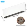 Unique Bargains Acrylic Magnetic L-Shaped Bedroom Kitchen Office Shelf Dividers - 2 of 4