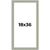 PosterPalooza | Panoramic Sculpted Blue Picture Frame - UV Acrylic, Foam Board Backing, Hanging Hardware - 2 of 4