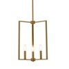 Elegant Lighting Vino 3 lights pendant in brass - 3 of 4