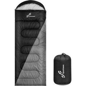Sportneer Sleeping Bags for Adults, Warm & Cold Weather Sleeping Bag for Adults Kids Boys Girls - 1 of 4
