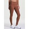 Avalanche Outdoor Zip Pocket Legging, Full Length Squat Proof Leggings for Hiking, Workouts, Loungewear - 4 of 4