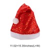 Unique Bargains Christmas Hats Thin Single-layer Five-star Polyester 11.02"x15.35" 1 Pc - 3 of 4
