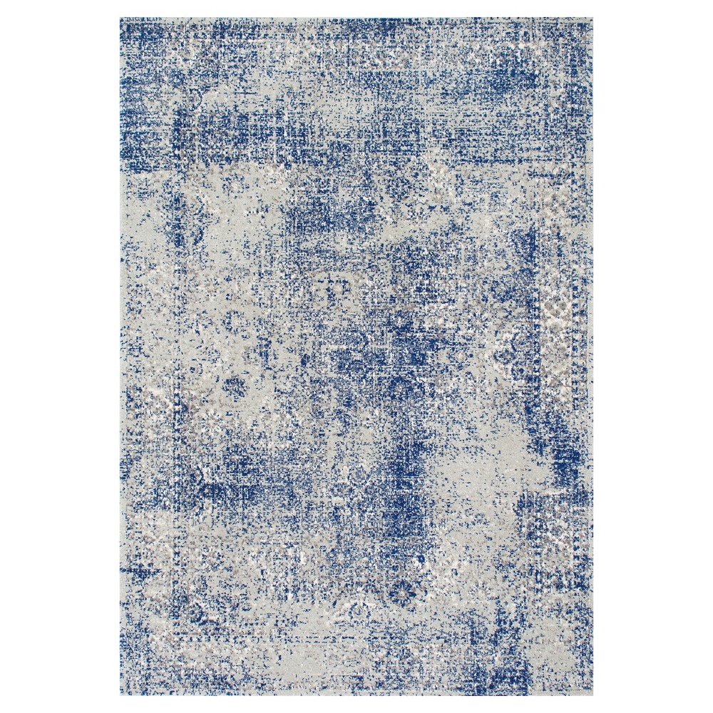 8'x10' Vintage Willena Area Rug Blue- nuLOOM