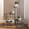 Indoor Metal Tiered Plant Stands, Folding Flower Display Holders Rack Shelf for Corner, Porch, Garden, Balcony, Living Room - 2 of 4