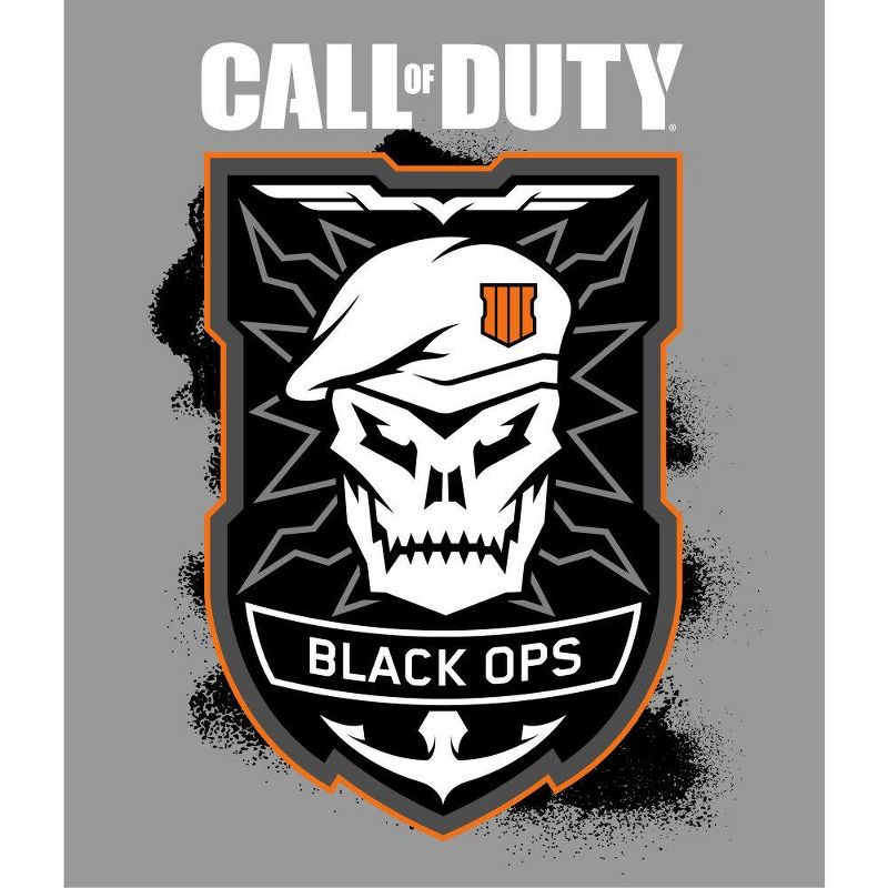 Call Of Duty Black Ops 4 Symbol Men's Heather Short Sleeve Graphic Tee, 2 of 4