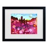 Trademark Fine Art Pat Saunders-White Tootsie and Squakers Matted Framed Art - 2 of 4
