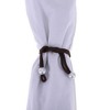 Unique Bargains Faux Pearl Curtain Tie Polyester 2 Pcs - 4 of 4
