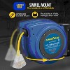 Goodyear Extension Cord Reel - 12AWG x 40' Ft, 3 Grounded Outlets, Max 15A - 3 of 4