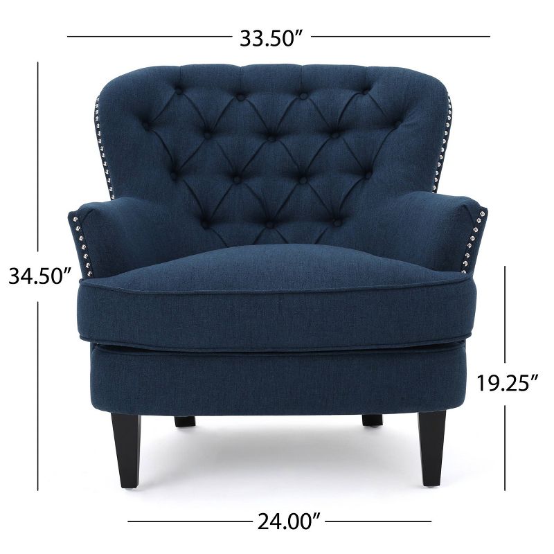 Tafton Tufted Club Chair - Christopher Knight Home, 6 of 12