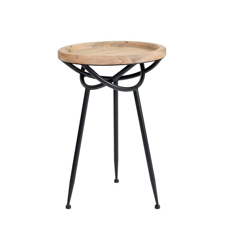 Easton Side Table Natural - Adore Decor, 2 of 11