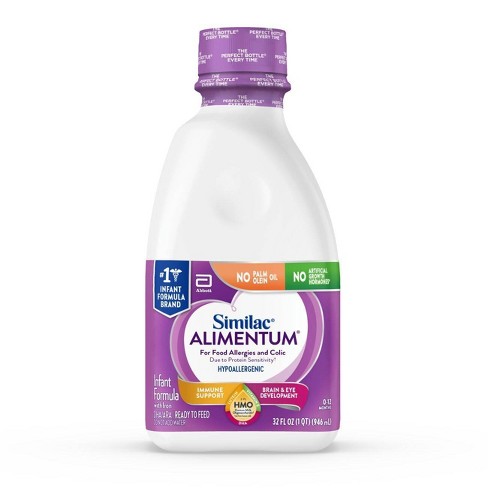 Similac Alimentum Non-gmo Hypoallergenic Ready To Feed Infant Formula ...