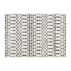 Masada Rugs Geometric Bohemian Low Pile Area Rug - 1 of 4