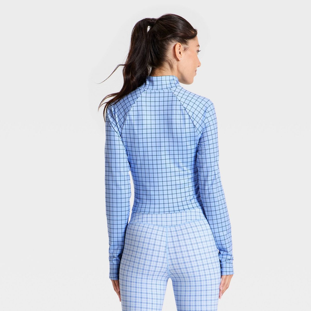 Women's Ruched Knit Full-Zip Jacket - All In Motion™ - thumbnail 10