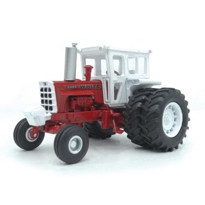 Spec Cast 1/64 1974 White 2255 Tractor with Cab & Duals Red Scheme with Silver Lettering Toy Tractor Times 38th Anniversary Cust-2039