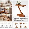 Tribesigns Z-Shaped Side Table with Solid Wood Leg - 4 of 4