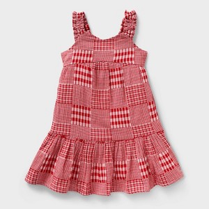 fitted lace wedding dress Kids Cotton Patchwork Dress