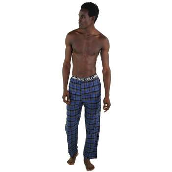 Members Only Sleep Pant for Men with Two Side Pockets - Soft & Breathable Flannel Fabric Loungwear