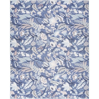 Nourison Washables Vintage Floral Indoor Non-Skid Area Rug