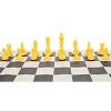 WE Games Color Bright Plastic Staunton Tournament Chess Pieces with 3.75 in. King - Half Chess Set of Chess Pieces Only, Yellow - 4 of 4