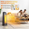 Karl Home 1500-Watt 23 in. Portable Electric Tower Space Heater with 3 Heat Settings - 3 of 4