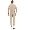 Medichic Men's Workwear Uniforms- Stretch V-Neck Scrubs Set with Seven-Pocket Jogger Pants - 2 of 4