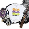 Simply Sage Market Women's Trick Or Treat Colorful Stacked Short Sleeve Graphic Tee - 3 of 4