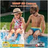 Contixo Kids Waterproof Camera, 1080p HD, 5x Zoom, Silicone Case, Built-In Games - Green - 4 of 4