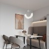 MAYEERTY Modern Crystal Chandelier Cristal LED Hanging Bar Lighting Lighting Chandelier - 4 of 4