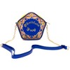 Harry PotterBag, Crossbody, Figural, Chocolate Frog Candy Box Replica Debossed Gold, Blue, Vegan Leather - 4 of 4