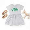 The Juniper Shop Lucky Arched Distressed Toddler Graphic Dress - 2 of 3