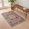 Isla Jade Vintage Inspired Machine Washable Rug - 3 of 4