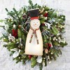 Round Top Collection 16.0" Snowman Bell Lg Christmas Classic Top Hat  -  Decorative Figurines - 2 of 2