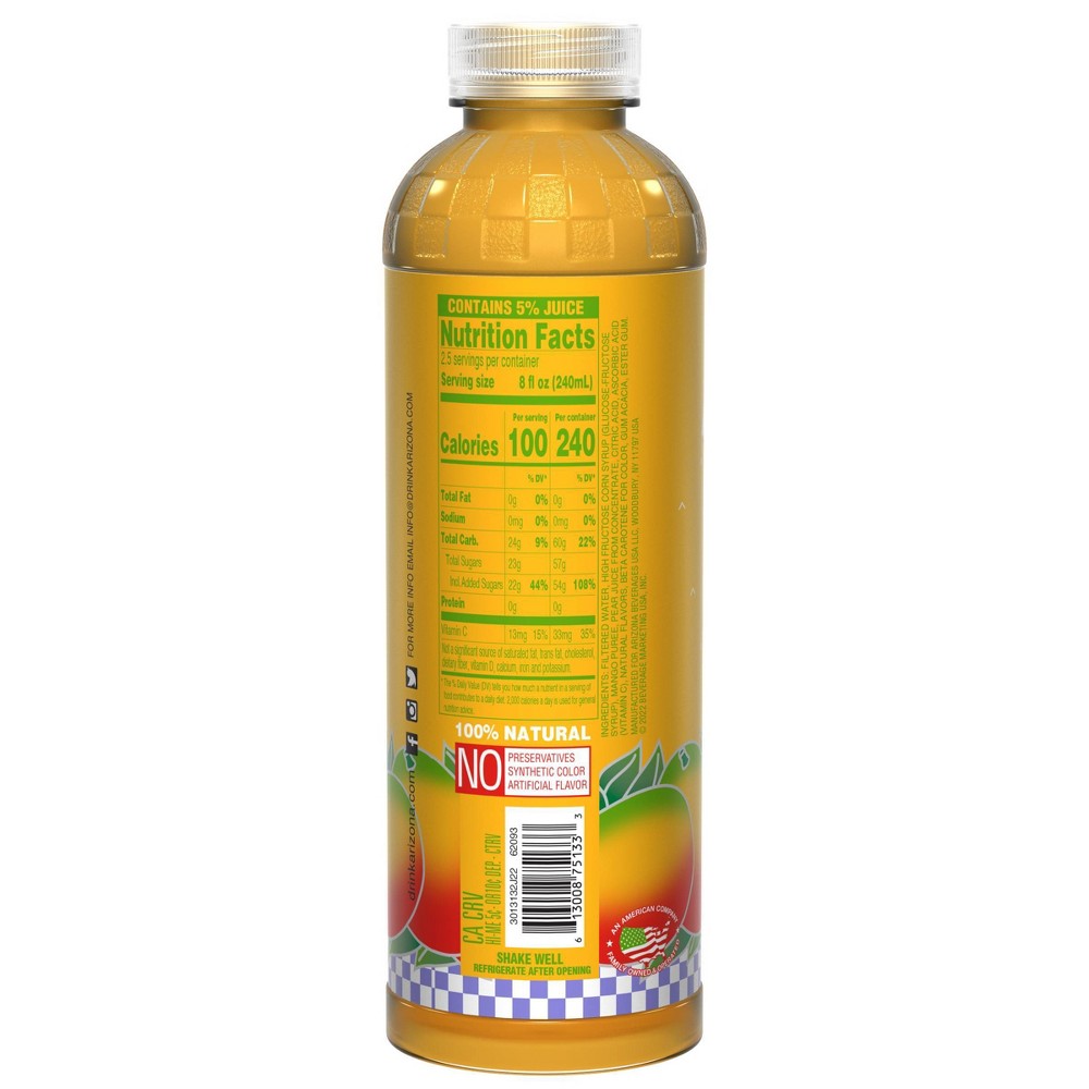 Arizona Arizona Mucho Mango package