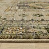 Oriental Weavers Andorra 2442D Grey/ Green Indoor Area Rug - 2'6" x 12' - 4 of 4