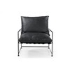 Taran Designs,Torrence Upholstered Metal Accent Chair - 2 of 4