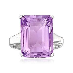Ross-Simons 11.00 Carat Amethyst Ring in Sterling Silver - 1 of 4