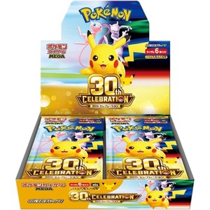 Pokemon Card Game MEGA Expansion Pack 30th Celebration Booster Box ...