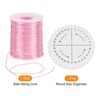 Unique Bargains Polyester Satin String Cord with Disc Organizer for DIY Bracelet - 3 of 4