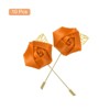 Unique Bargains Ceremony Anniversary Rose Wedding Groom Boutonnieres Pins 2"x3.5" 10 Pcs - 3 of 3