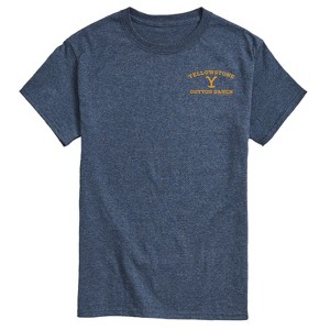 Men's - Yellowstone - Yellowstone Y Dutton Ranch Logo Short Sleeve Graphic T-Shirt - 1 of 4