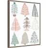 Amanti Art 23"x28" Christmas Tree Sketchbook II by June Erica Vess Framed Canvas Wall Art - 2 of 4