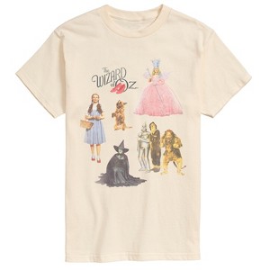 Men's - Wizard of Oz - Oz Group Tonal Washed Short Sleeve Graphic T-Shirt - 1 of 4