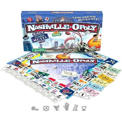 Late for the Sky: Nashville-Opoly Monopoly Board Game