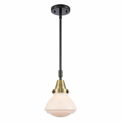 Olean - 1 Light Stem Hung Mini Pendant In Industrial Style-8.88 Inches Tall and 6.75 Inches Wide