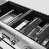 Royal Gourmet 4-Burner Portable Flat Top 48000 BTU Combo Grill GD401TG Black - 3 of 4