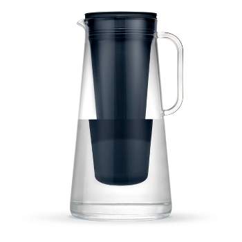 LifeStraw 10 Cup Home Water Filter Pitcher BPAFree - Dark Blue
