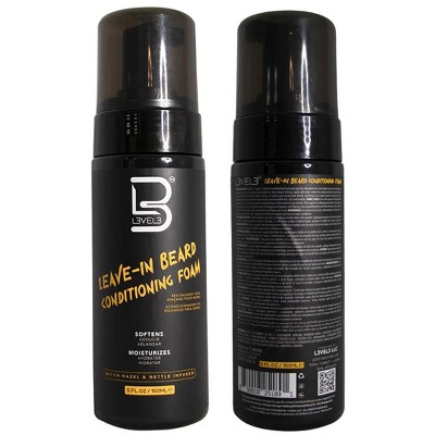Level 3 Leave-In Beard Conditioning Foam, 5 oz